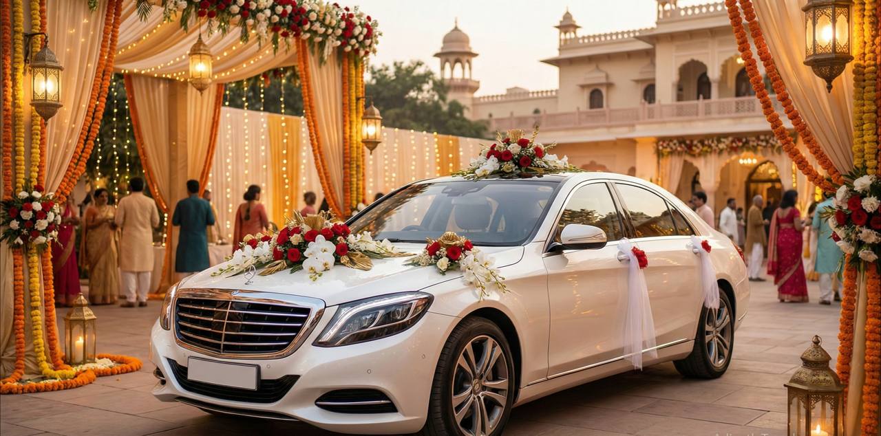 Wedding car services in Ahmedabad by Adinath Travels